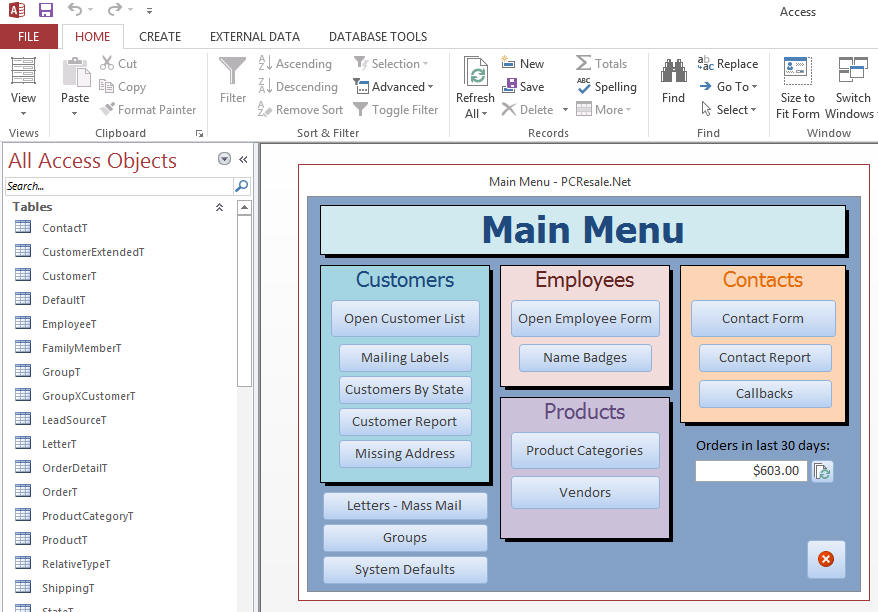 online microsoft access database