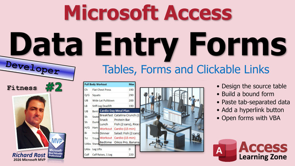 Building a Fitness Database in Microsoft Access, Part 2