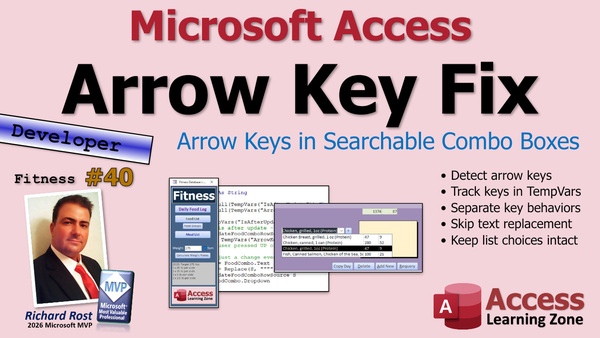 Building a Fitness Database in Microsoft Access, Part 40
