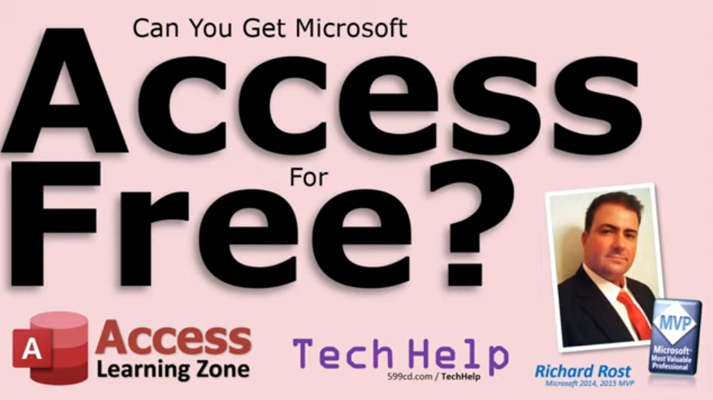 Access For Free In Microsoft Access - Computer Learning Zone