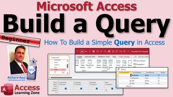 How To Build A Simple Query In Microsoft Access
