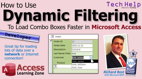 Dynamic Filtering in Microsoft Access