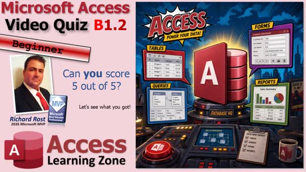 Can You Answer How Customer Orders Should Be Stored in Microsoft Access? Video Quiz B1.2