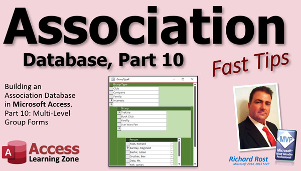 Microsoft Access Association Database, Part 10