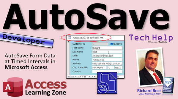 AutoSave in Microsoft Access