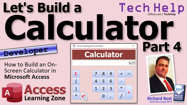 Build a Calculator in Microsoft Access Part 4