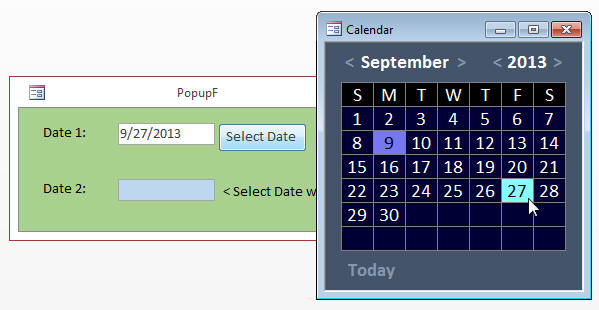 Microsoft Access Calendar Control - Computer Learning Zone Microsoft Access Calendar Control - Computer Learning Zone