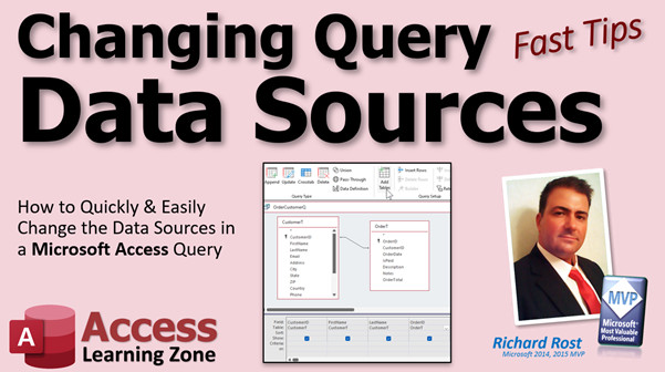Change Query Data Sources in Microsoft Access