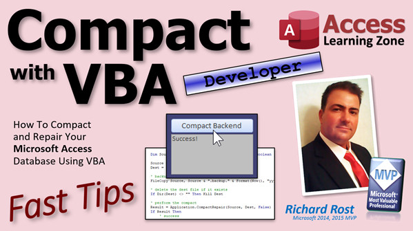 Compact a Microsoft Access Database with VBA