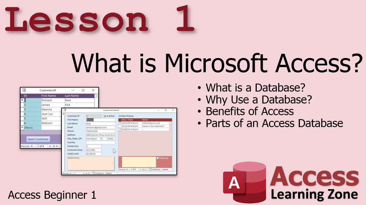 learn microsoft access