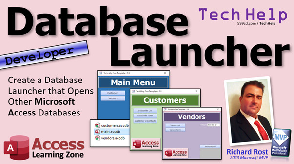 Microsoft Access Database Launcher