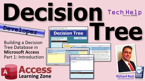 Building a Decision Tree Database in Microsoft Access. Part 1: Introduction