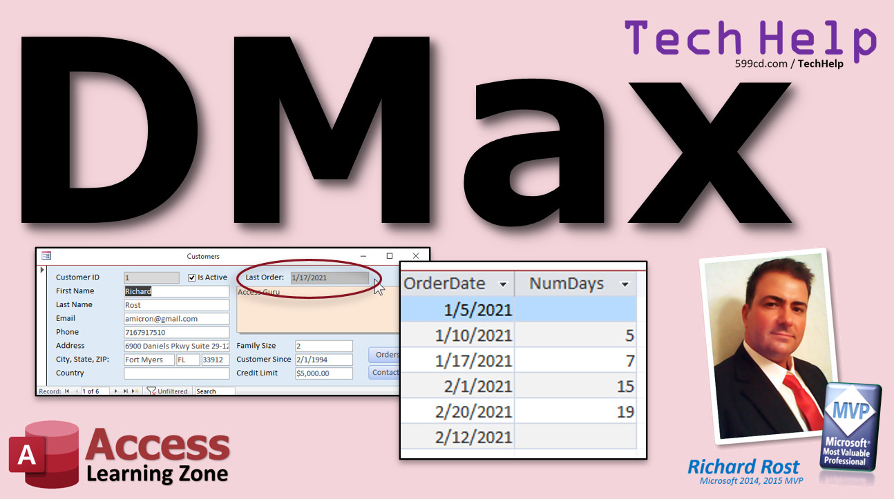 DMax In Microsoft Access