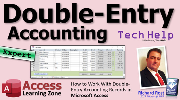 Double-Entry Accounting in Microsoft Access