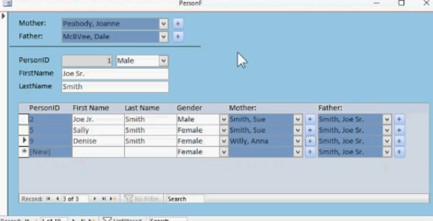 Microsoft Access Genealogy Seminar, Part 1 