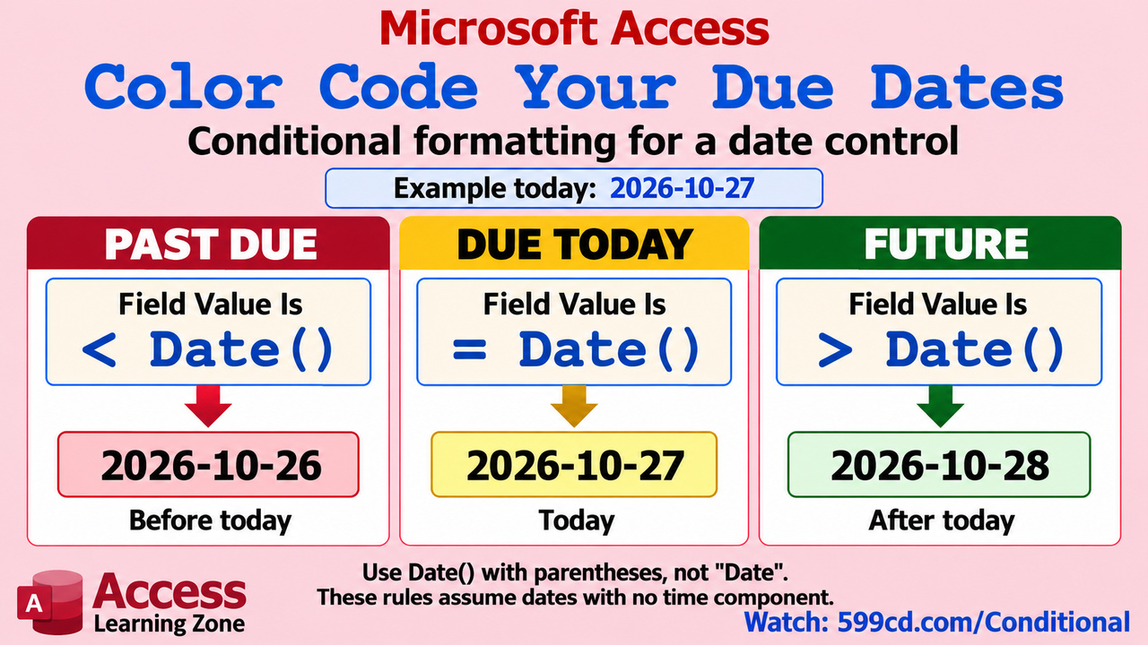 Color Code Your Due Dates