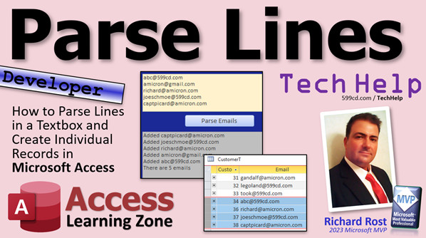 Parse Lines in Microsoft Access