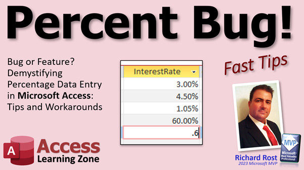 Percent Bug in Microsoft Access