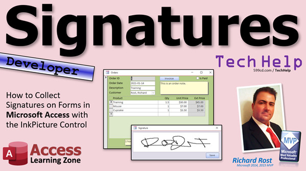 Collect Signatures in Microsoft Access Forms
