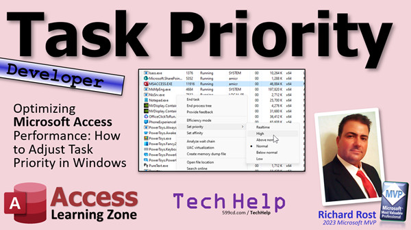 Task Priority for Microsoft Access