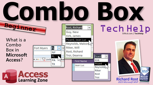 What is a Combo Box in Microsoft Access?
