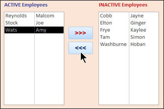 access click and drag and drop