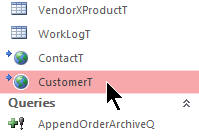 linked sql server tables