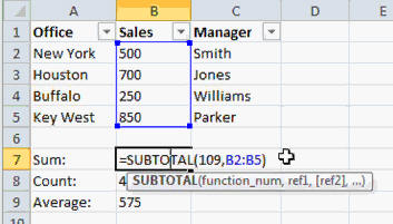 tutorial excel subtotal Next about calculations we'll learn the that SUBTOTAL so our function