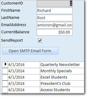 mailing list category management