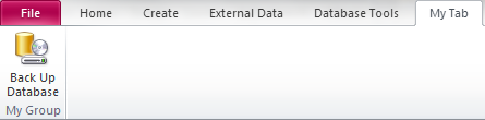 Ribbon - My Tab (Backup)