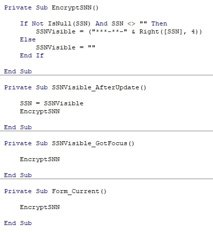 SSN Mask Question - Microsoft Access Beginner 6 - Computer Learning Zone