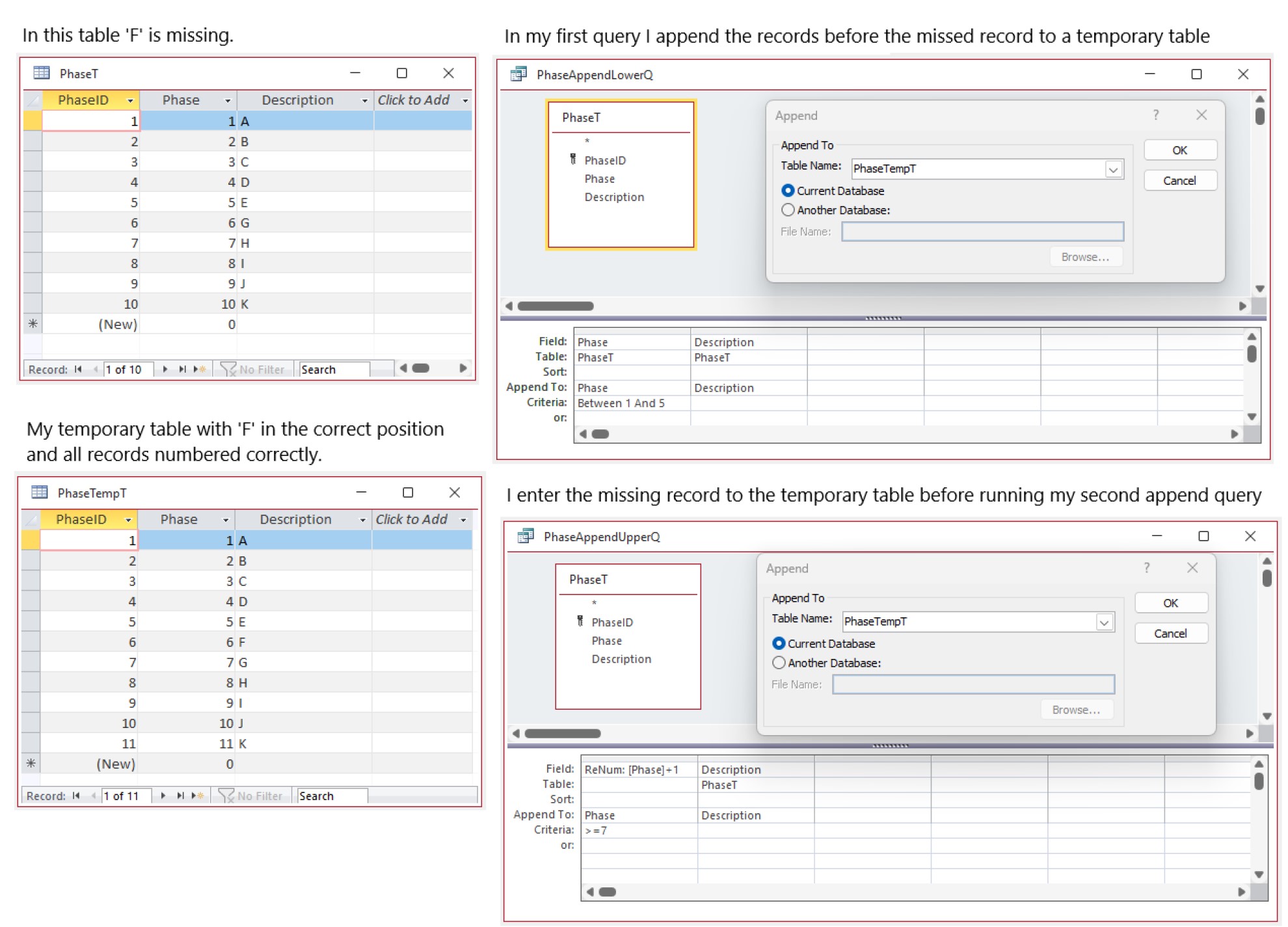 Inserting a new record - Microsoft Access Forum - Computer Learning Zone