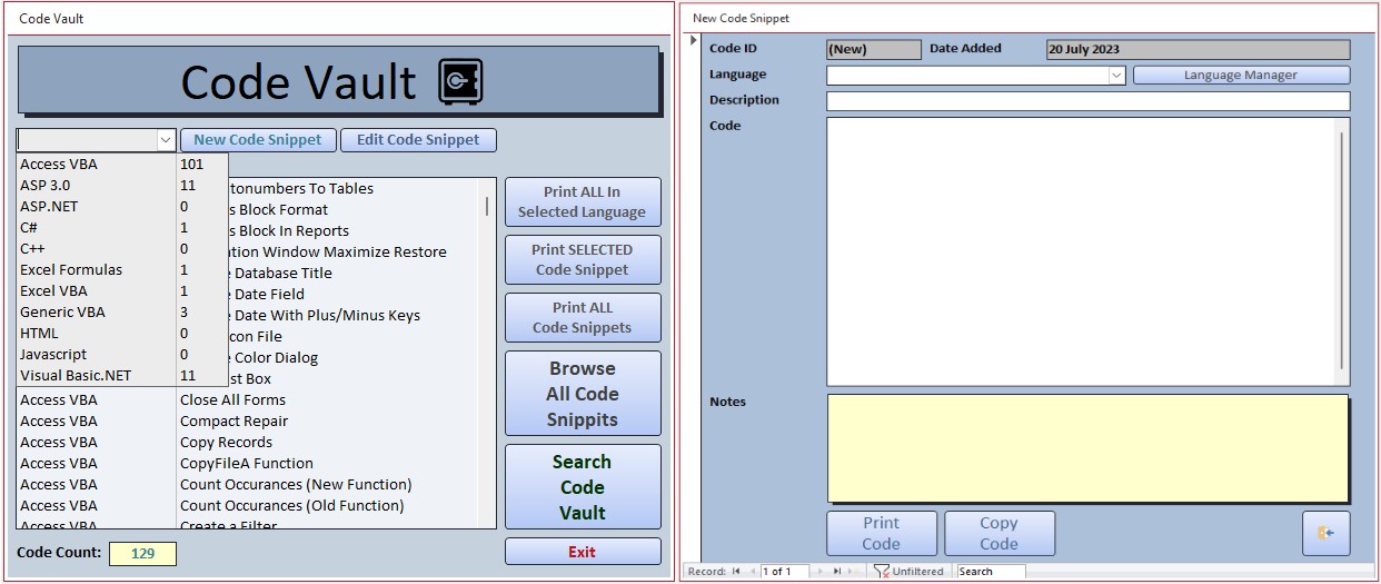 YOUR DB VAULT Tab in Text Box in Microsoft Access Computer Learning