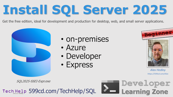 Install SQL Server 2025