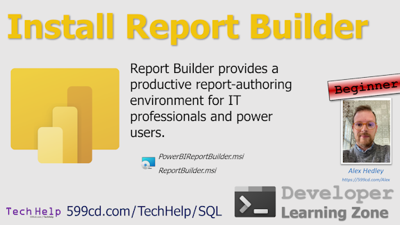 Install Report Builder