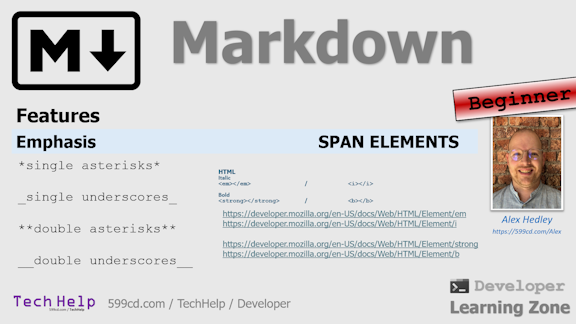 Markdown Emphasis
