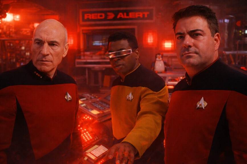 When policy overrides science - viewscreen warning about ignoring scientific data