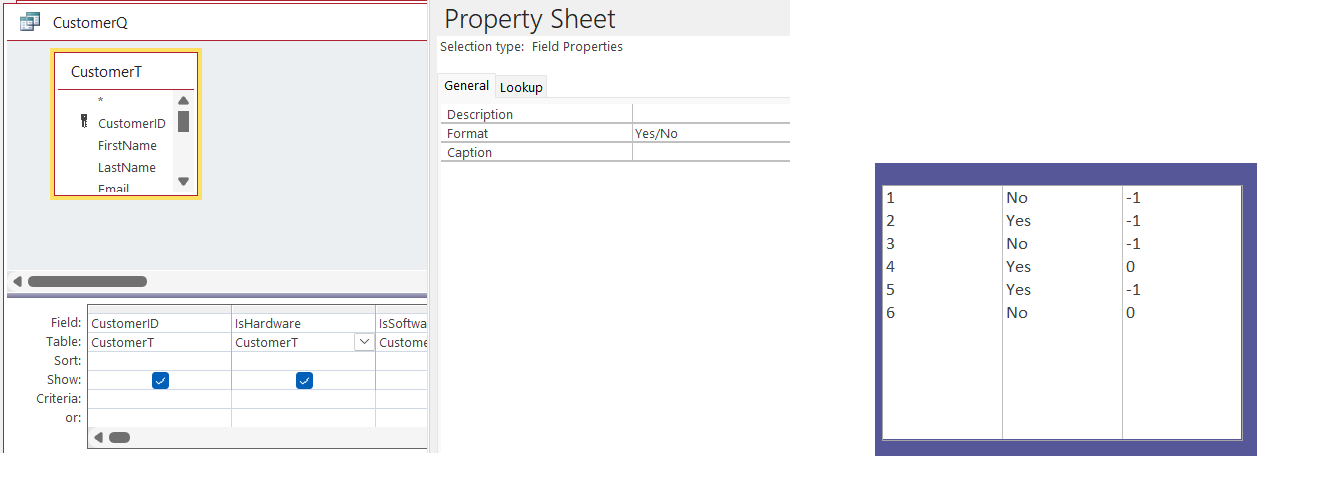 Format YesNo Field List Box - Microsoft Access Forum - Computer ...