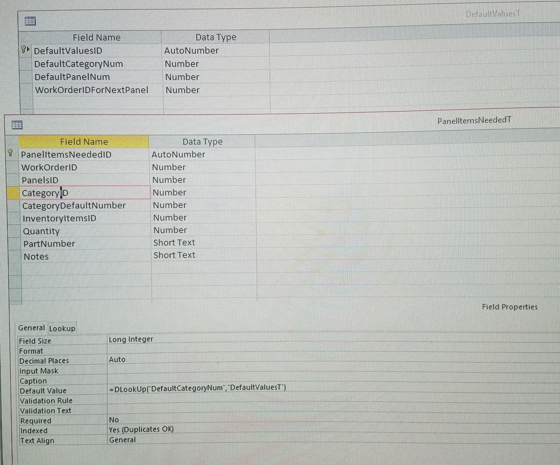 DLOOKUP setting default value - Microsoft Access Forum - Computer ...