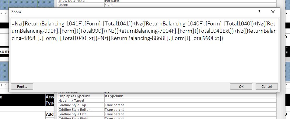 Issue with NZ function - Microsoft Access Forum - Computer Learning Zone