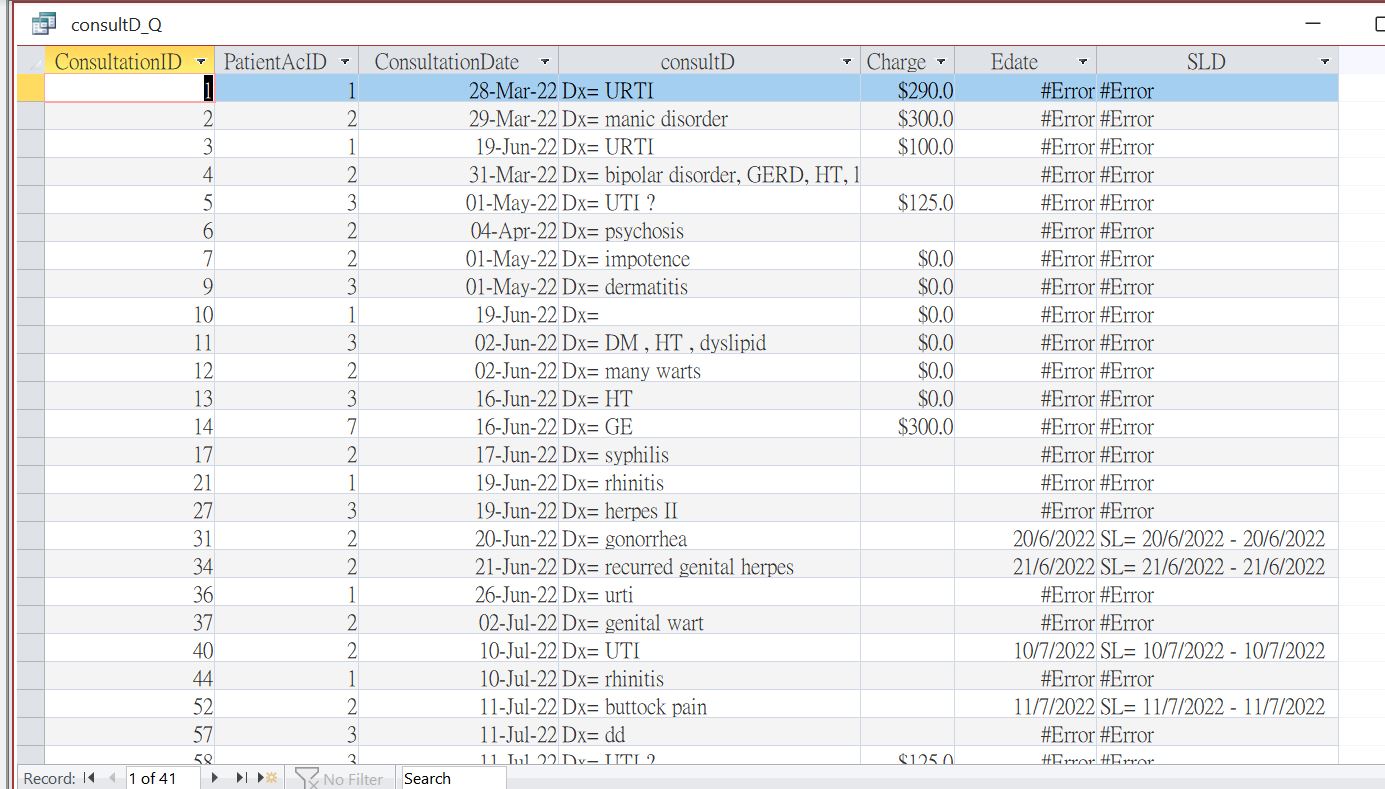 IsNull in Datetime field - Microsoft Access Forum - Computer Learning Zone