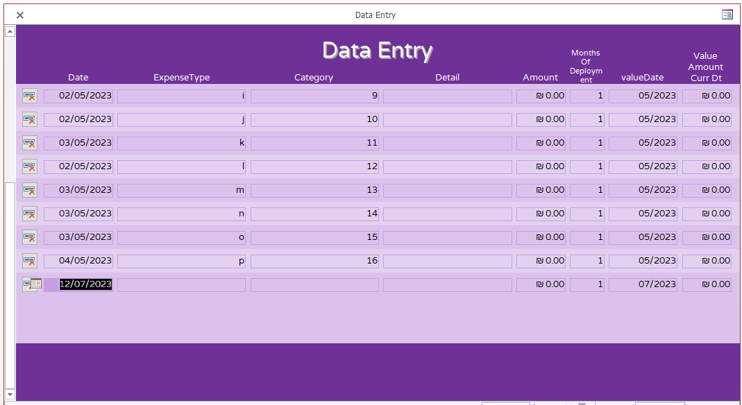 many records see more records Open Form to New Record in Microsoft